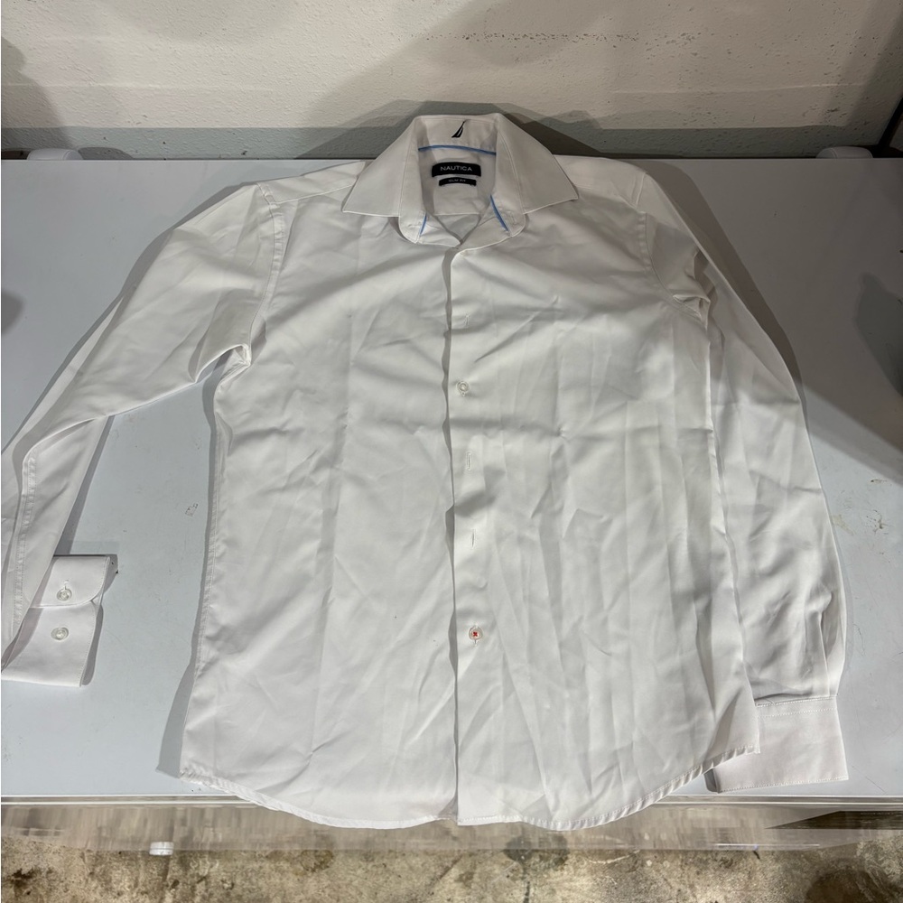 Nautica Dress Shirt Size Slim Small NWOT